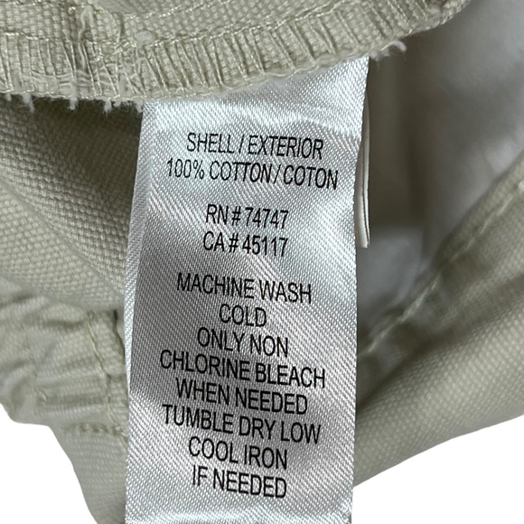 Red Head Cargo Shorts Mens 48 (45 When Relaxed) Light Beige Khaki Elastic Waist - Picture 4 of 7